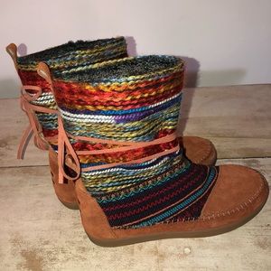 TOMS Aztec boots